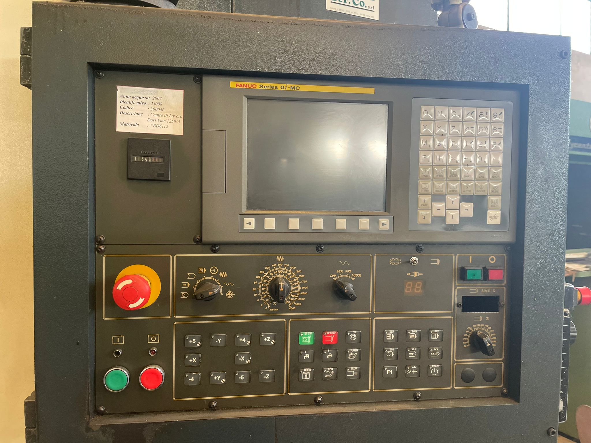 DART vmc 1250/a hi-tech 